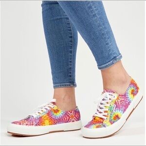 NIB Superga Women's 2750 Classic Tie Dye Shoes